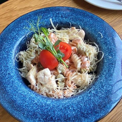 Сливочная паста с курицей